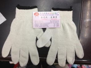 义乌吉圣劳保手套厂 引领400克十针漂白棉纱手套新品趋势